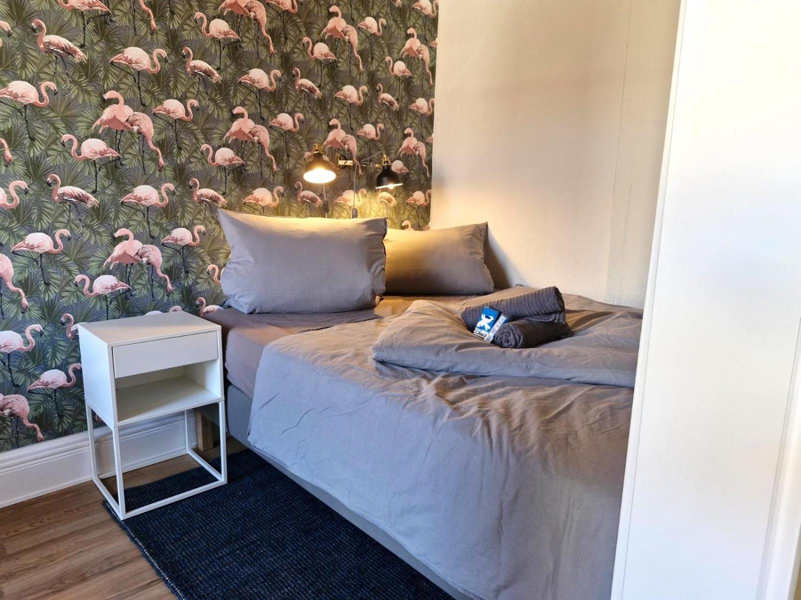 Grossraum-Apartments Mit 2Sz, Wz, Kueche, Smart-Tv, Parken, Etc แอร์ฟวร์ท ห้อง รูปภาพ